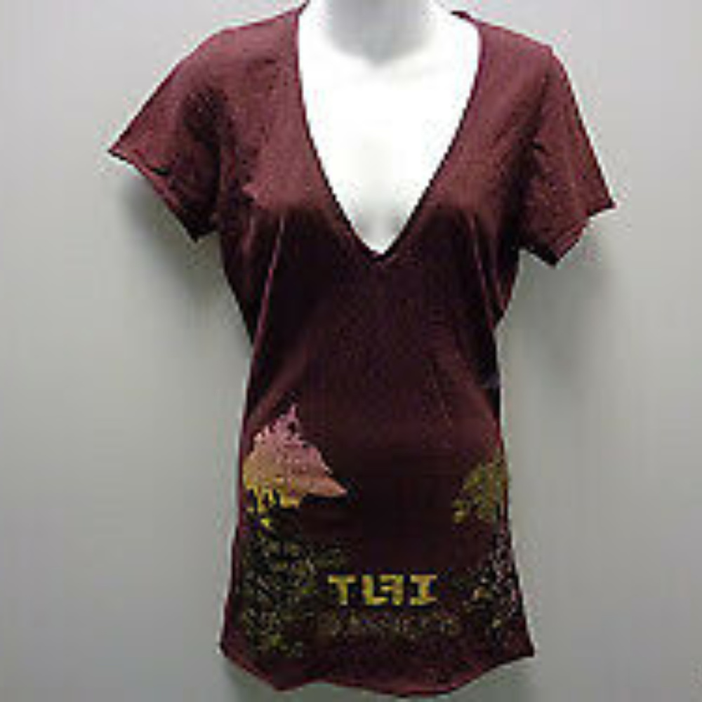 NWT True Love False Idols Maroon Tigers Rose